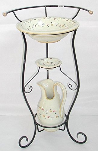 I vecchi lavabo 'pomoli' solo struttura in ferro