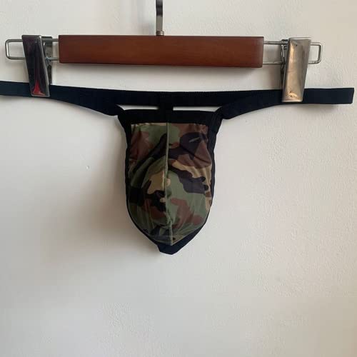 Men's Underpant Milk Silk Leopard Thong Low Waist Butt T Pants Panties Lingerie G String3