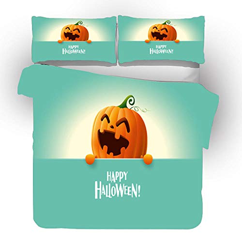 LJJYF Algodón poliéster poliéster Impreso en 3D Black Friday, Juego de Cama navideño, Funda nórdica Doble y Funda de Almohada, Dormitorio Infantil, Super King -T_228 * 228cm (3pcs)