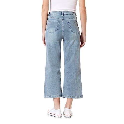 Angels Forever Young Women's Forever Trouser Straight Ankle High-Rise Jeans (Standard and Plus)2