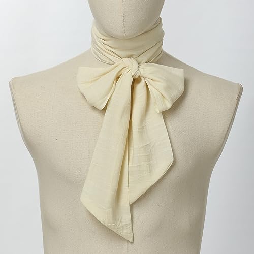 Image of COSDREAMER Mens Renaissance Scarf Jabot Cravat Costume Collar