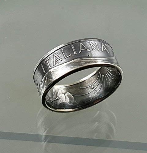 Italian Silver Coin turned into an amazing Ring!