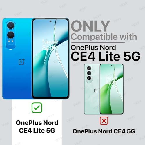 Image of WOW IMAGINE Shock Proof Back Case Mobile Cover for 1+ OnePlus Nord CE 4 Lite 5G | Back Cover Case (Tough Armor | Hybrid PC + TPU | Ring Holder & in-Built Kickstand | Black)