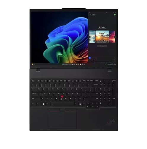 Image of ME2 Customized Lenovo ThinkPad T16 Gen 4 Copilot+ Business Laptop 16 inch FHD+ | AMD Ryzen AI 7 PRO 350, 32GB /64GB DDR5 RAM, 1TB /2TB PCIe SSD, Backlit KB, Fingerprint, 2 Thunderbolt 4, IR Webcam, Win11Pro