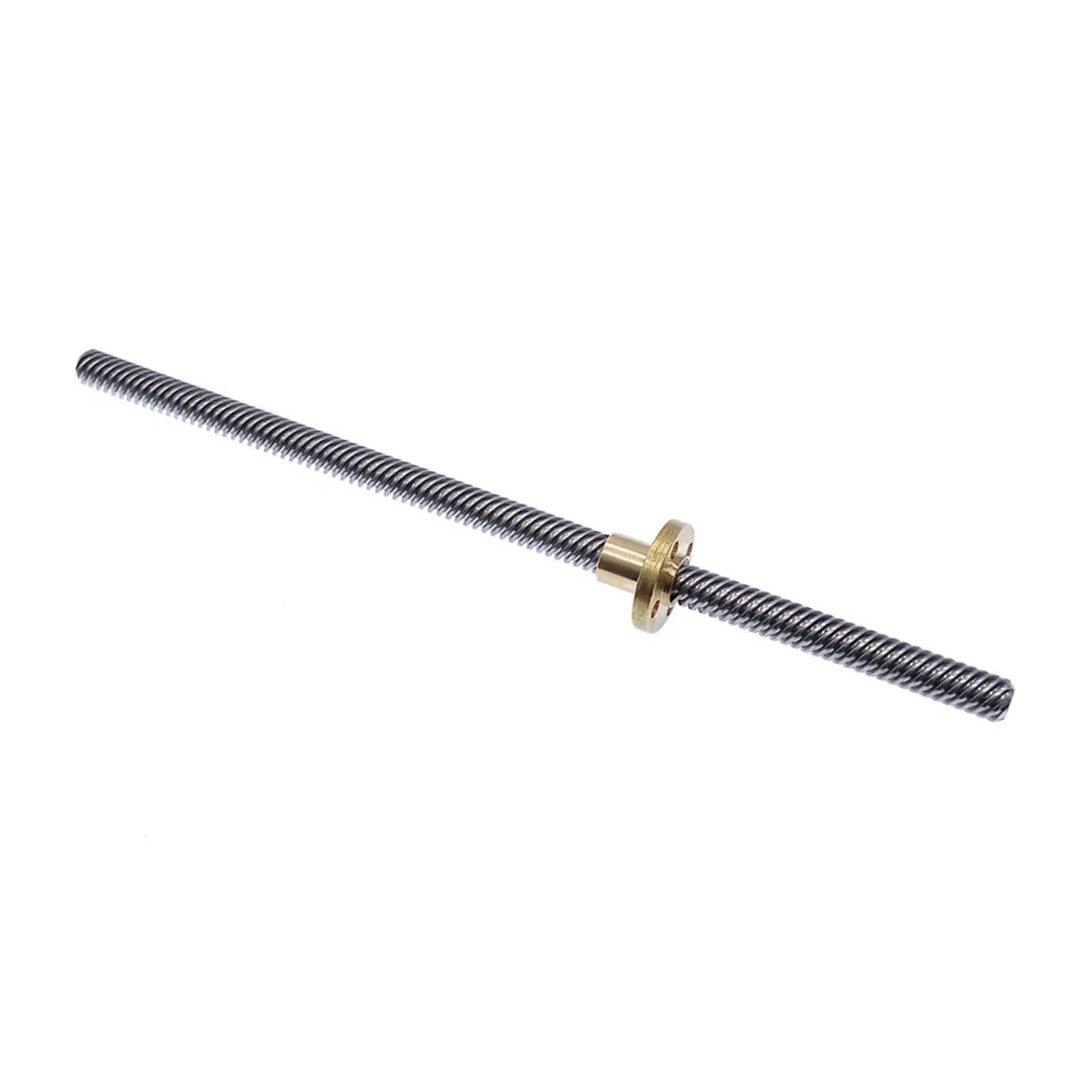 Vis à billes CNC à mouvement linéaire Vis Mère T8 600 Mm, Guide Linéaire For Imprimantes 3D, Pièces Avec Écrou(Helical pitch 10mm)