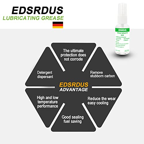 Edsrdus G-20 Low Viscosity, Silicone Lubricant Spray For Airsoft, Foosball Rod Oil, Multi-Purpose Silicone Oil, Made In Germany 1Oz(30Ml) #TOP2