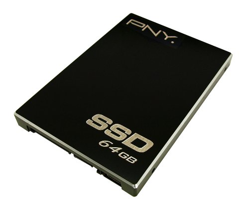 PNY 64 GB Optima SSD SATA II 2.5-Inch Solid State Drive P-SSD2S064GM-CT01RB - Detailed View