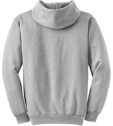 Joe's USA Hoodies for Men – Men’s Fleece Pullover Hoodie Sweatshirt, Hooded Sweatshirts for Casual, Work, Gym, Outdoor Wear-3XL-Ash2