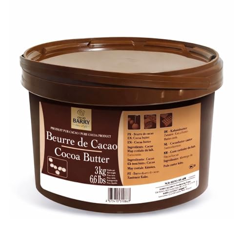 MANTECA DE CACAO DESODORIZADA - 3 KG
