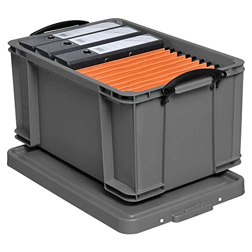 Boîte de rangement 48 l Really Useful plastique grand volume pour archivage