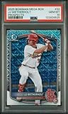 Graded 2025 Topps Bowman Mega Box JJ Wetherholt #22 Prospects Rookie RC Baseball Card PSA 10 Gem Mint