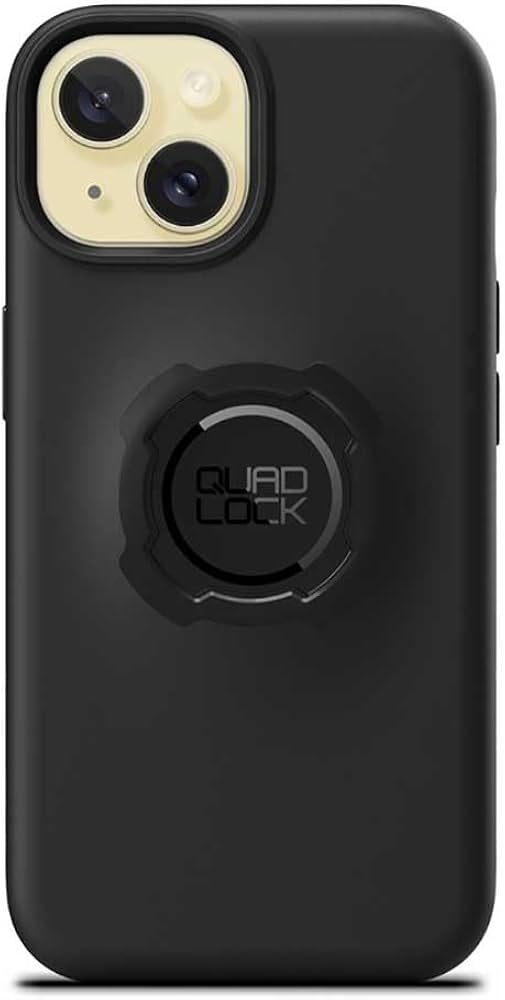 Amazon.com: Quad Lock Case for iPhone 15 Black : Cell Phones