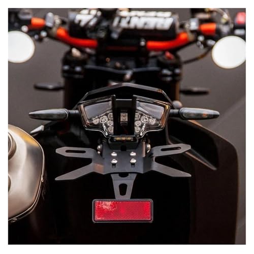 Support de plaque moto rigide éliminateur de garde-boue SMCR690