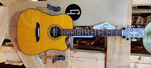 Framus Legacy FD 14 SV Dreadnought Guitare folk avec micro Jaune brillant - Les Beatles, Paul McCartney, John Lennon, RIngo Starr, George Harrison Framus Legacy FD 14 SV Dreadnought Guitare folk avec micro Jaune brillant