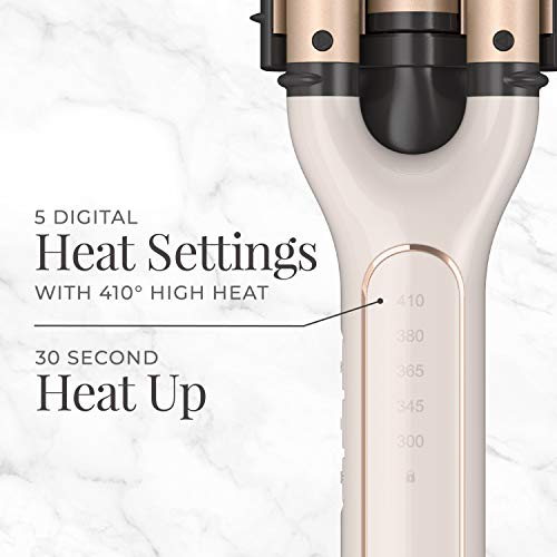 image for Remington 4 In 1 Adjustable Hair Waver With Pure Precision Technology 