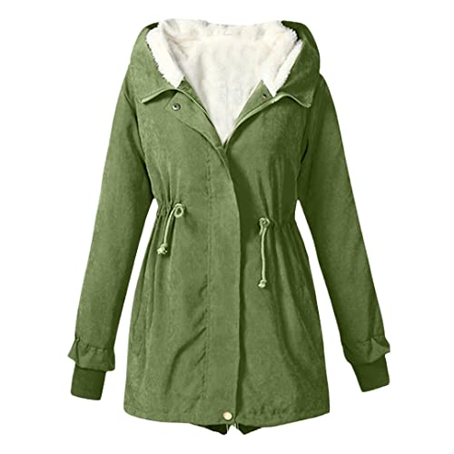 Veste d'hiver matelassée femme XXL contre le vent et le froid ag