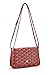 Goyard, Pre-Loved Red Goyardine Canvas Plumet Wallet Clutch, Red