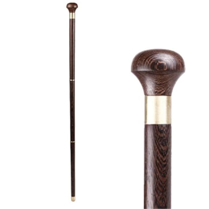 Buy Wooden Cane Solid Walking Stick Wood Crutches Chicken Wings Wooden