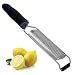 Produktbild Granny's Kitchen Zester Reibe fein Edelstahl Zitronenreibe, Parmesanreibe - Muskatreibe Küchenreibe Haushaltsreibe für Muskatnuss, Parmesan, Zitronen