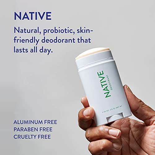 Native Deodorant | Natural Deodorant for Men and Women, Aluminum Free with Baking Soda, Probiotics, Coconut Oil and Shea… - Image 4