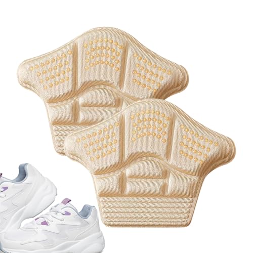 Protectores del talón cojines no deslizantes del talón | Inserciones traseras de espuma suave con agarre autoadhesivo para evitar ampollas y deslizamientos del talón con zapatillas altas zapatillas
