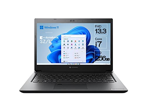 dynabook SZ/L Webオリジナルモデル (Windows 11 Pro 64ビット/Officeなし/13.3型/Core i7/SSD/ブラック) W6SZLU7XDB