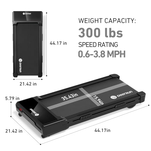 DeerRun Walking Pad Treadmill Review