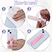 2 Pcs Loop for Phone Case Phone Loop Finger Holder Universal Portable Phones Finger Strap Phones Holder for Hand(Purple Pink)