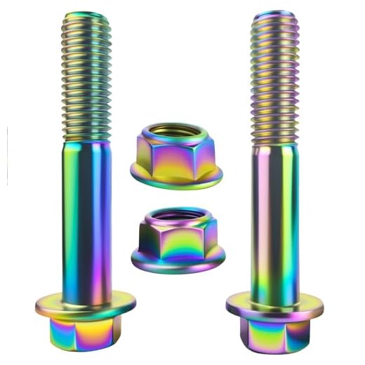 2 Pack Upgraded Front or Rear Shock Absorber Mount Bolt and nut Kits,Enhanced Coating for Durability,fit for Do-dg* Ram 1500 2500 3500 4500 5500,Replaces 6502818 6512220AA