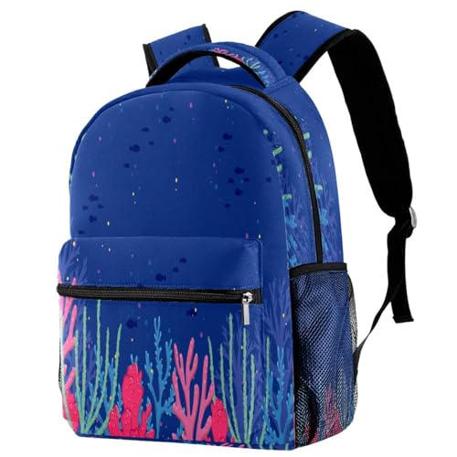 Sac de voyage décontracté motif corail pour weekends et loisirs