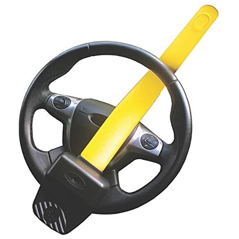 Stoplock 'Pro' Car Steering Wheel Lock W/Keys HG 149-00 - Anti-Theft Security Device - Vehicle Crime Prevention, Black (Pack of 1) Cover