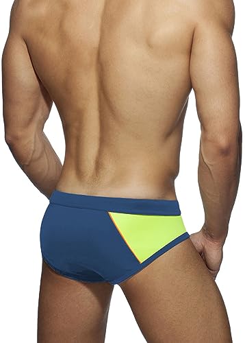 Men's Swimwear Sexy Bikini Shorts With Pad Cup Solid Stretch Swimming Briefs Low Waist Drawstring Board Trunks For Summer Holiday Beach Party Waterplay #TOP2