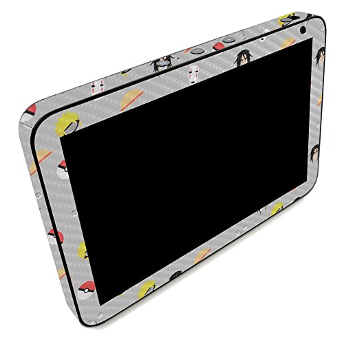 Image of MightySkins Carbon Fiber Skin Compatible with Amazon Echo Show 8 (Gen 2) - Anime Fan | Protective, Durable Textured Carbon Fiber Finish | Easy to Apply | Made in The USA