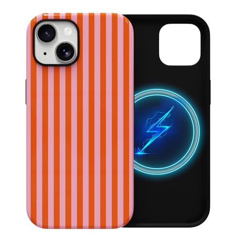 Coque rigide iPhone 14 MagSafe en TPU souple et polycarbonate brillant haut de gamme