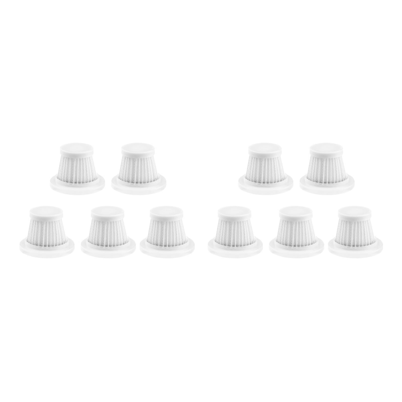 Filtro de aspiradora de coche, filtro de repuesto lavable, elemento filtrante reutilizable, accesorios for aspiradoras de mano, 5/10 Uds.(10pcs)