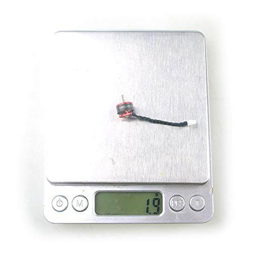 HAPPYMODEL 2pcs Mobula7 SE0802 0802 1-2S Brushless Motor 16000KV 19000KV 1.0mm Shaft Diameter Mini Motors for Indoor FPV Racing Drones (19000KV CCW)