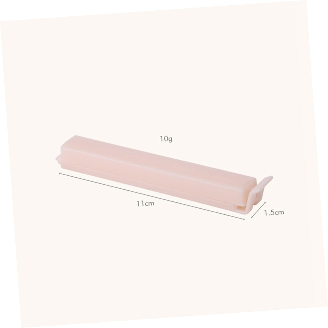 SOLUSTRE 6 Pcs Sealing Clips for Food Bags Plastic Bag Sealers for Snacks Tea and Oatmeal Random Colors Reusable and Ergonomic Design for Kitchen and Home Use Random Color