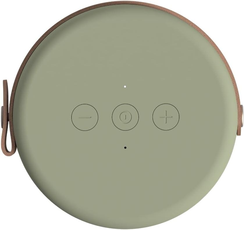 KREAFUNK aMAJOR Portable Bluetooth Speaker, Water Resistant (IPX5), Up to 30 Hours of Wireless Play, 40W Amplifier, for Indoors and Outdoors (Green) - Image 3