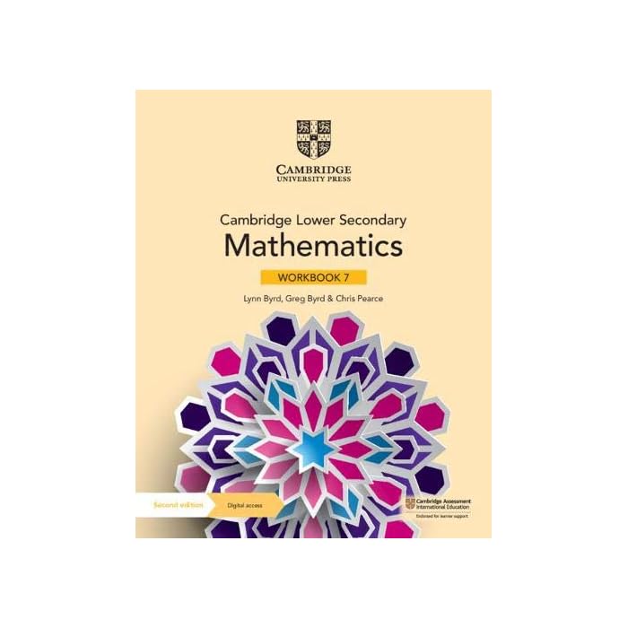 Buy Cambridge Lower Secondary Mathematics Workbook 7 with Digital