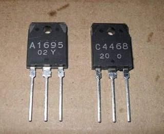 Anncus 4pcs/lot=2pair（2pcs A1695 + 2pcs C4468） 2SA1695 2SC4468 TO-3P Dedicated Stereo Pair