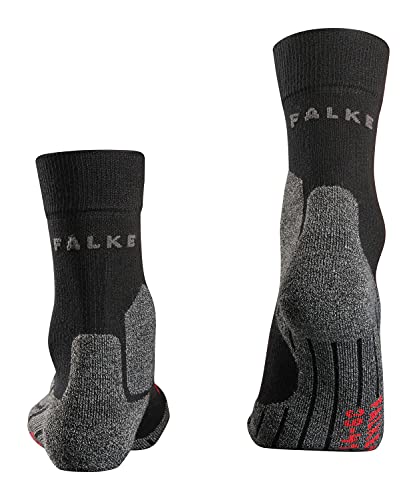 Falke Mens Ru3 Running Socks, Breathable Quick Dry, Black (Black-Mix 3010), Us 9-10 (Eu 42-43 Ι Uk 8-9), 1 Pair #TOP1
