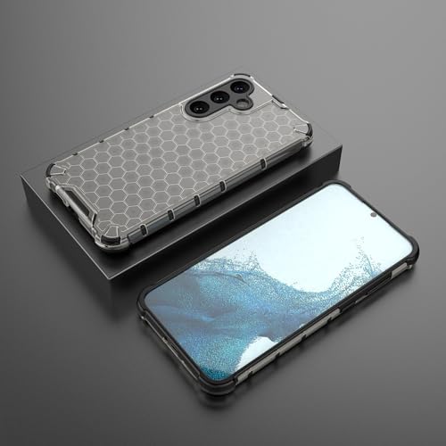 Image of Glasgow Back Case Cover Compatible with [ Samsung Galaxy S24 Plus 5G ] (Stylish Design) - Black
