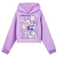 Forlcool Girls Cotton Hoodie Kids Pullover (Purple,5 Years)