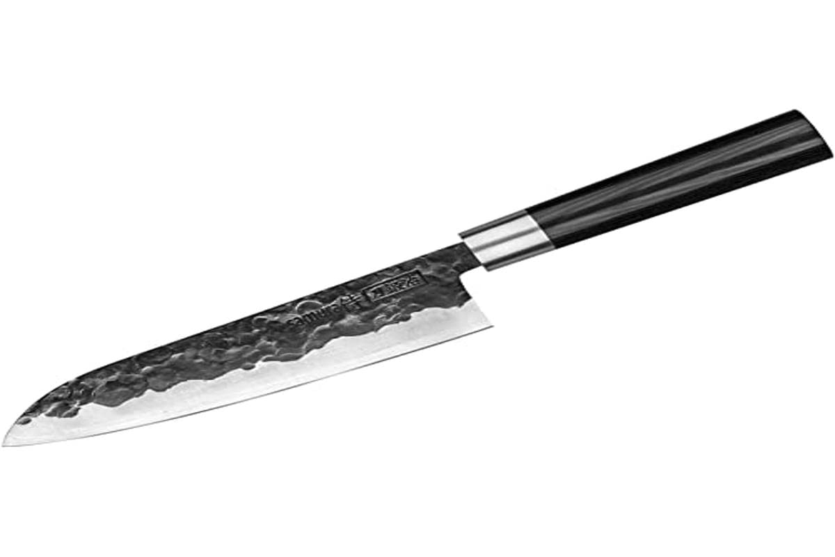SAMURA Blacksmith Professionelles Japanisches Küchen-Santokumesser 182mm/7.2"