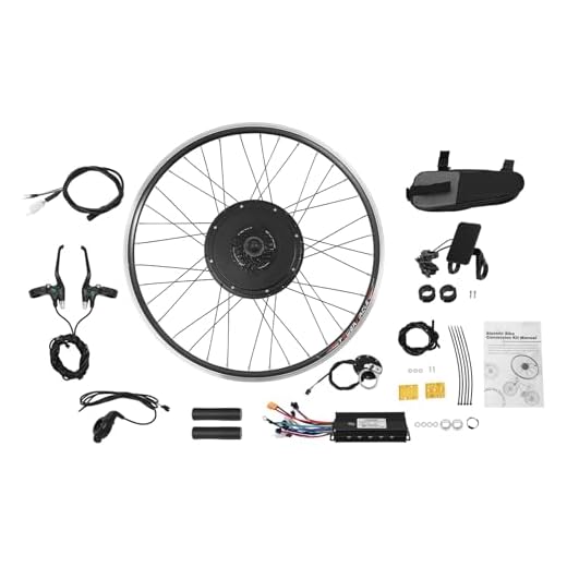 48V 1000W Electric Bike Conversion Kit, 28"/ 29" 700C Rear Wheel Electric Bicycle Hub Motor Conversion Kit Powerful E-Bike Conversion Kit Dual Mode Controller w/LCD Display 5-Speed Adjustment