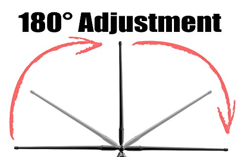 image for AntennaMastsRus - Marine Black AM-FM Rubber Ducky 15 Inch Antenna Kit 