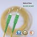 Elfcam Fibra óptica Cable SC/APC a SC/APC monomodo simplex 9/125, Compatible con...