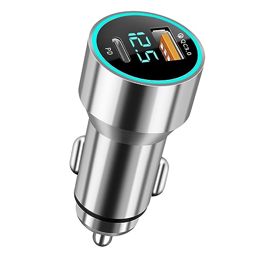BELIYO VK[\Pbg usb  dv  VK[\Pbg 2|[g QC3.0/PD30W ԍڏ[d  usb VK[\Pbgusb }[d LEDfW^fBXv[ ^ y d12`24V iPhone/iPad/And
