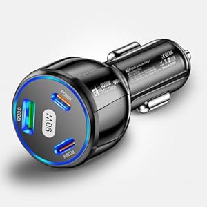 Yugshnkfc 90W USB-C Auto-Ladegerät PD30W