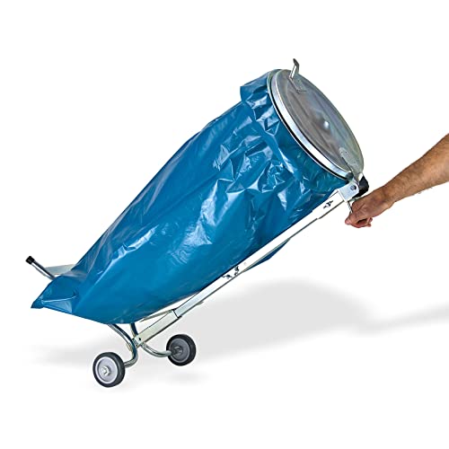 Müllsackständer Müllsackhalter Müllbeutelständer Mülleimer Abfalleimer 120 L für Veranstaltungen Parkplatz Garage Werkstatt - Image 4